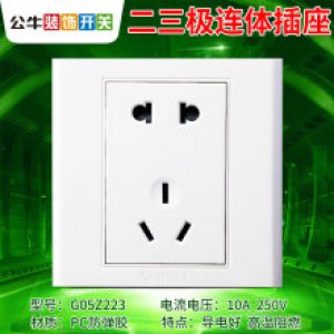 公牛 G05Z223(10A)五...