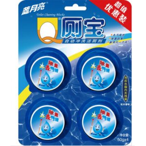 蓝月亮Q厕宝4块50g*4