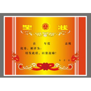 中小学生奖状个人表彰...