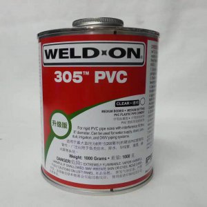 WELD ON PVC粘合剂 管...