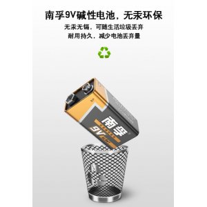 9V南孚碱性电池1节/卡...