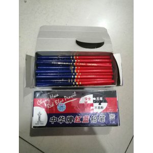 彩色铅笔120红蓝双色/...