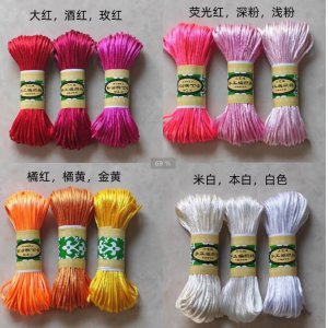 彩色编织线