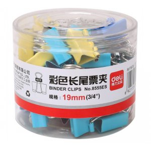 彩色长尾票夹