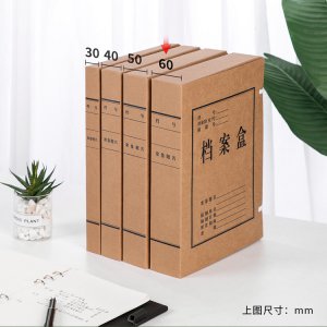 牛皮纸财务档案盒
