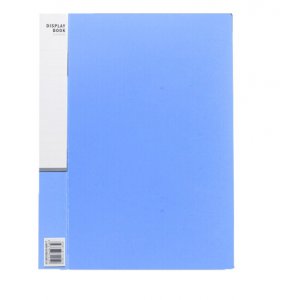 经济型60页A4资料册蓝