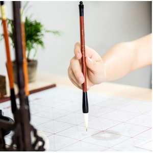 中号兼毫毛笔(白)(1支...