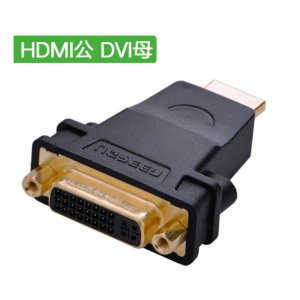 DVI母转HDMI公转接头