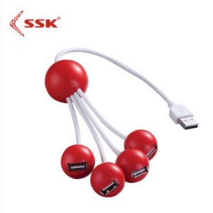 4口樱桃USBHUB-SHU019