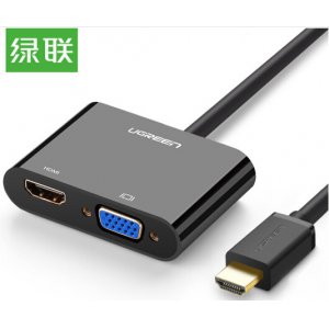 HDMI转VGA/HDMI二合一...